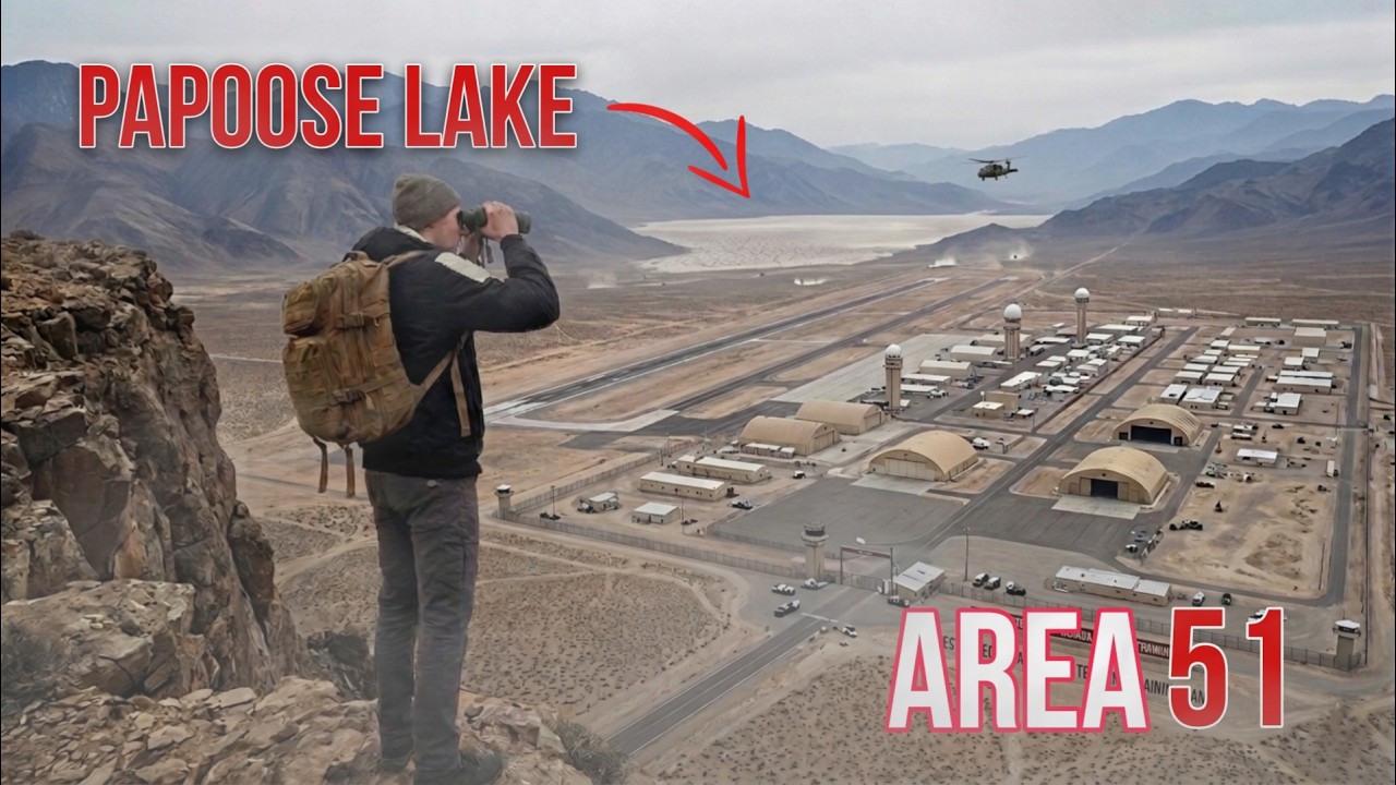 A Brand New Look Inside AREA 51 And Papoose Lake