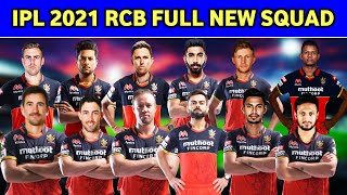 IPL 2021 - Royal Challengers Bangalore {RCB} IPL 2021 Full New Squad IPL 2021