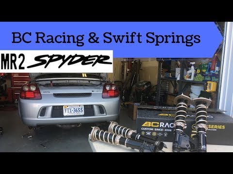 MR2 Spyder gets Coilovers