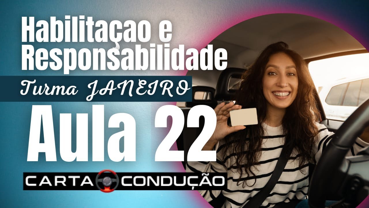 ✅ Carta de Condução✅  IHABILITAÇÃO E RESPONSABILIDADE
