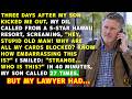 3 Days After My Son Kicked Me Out, His Wife Called From Hawaii: "Old Man! Why Are My Cards Blocked?"