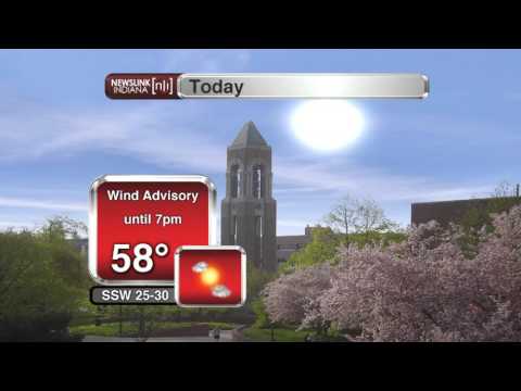 NewsLink Indiana Weather February 19, 2016 - Chelsea Smith