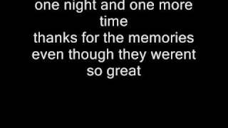 Fall Out Boy Thanks for the Memories Lyrics