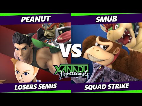 Xanadu Homecoming Losers Semis - Peanut Vs. smub - Smash Ultimate - SSBU