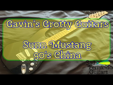 Gavin's Grotty Guitars - Sunn Mustang (China 1990's)