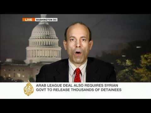 Political analyst, Richard Weitz on Arab League mission