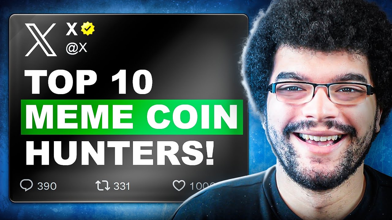 TOP 10 X Accounts To Follow For MEME COIN Alpha!