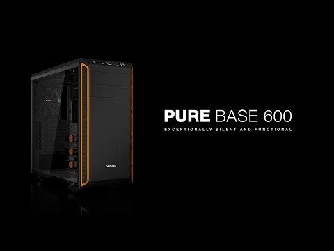 Kompiuterio korpusas Be Quiet Pure Base 600, Tempered Glass (BGW20) video