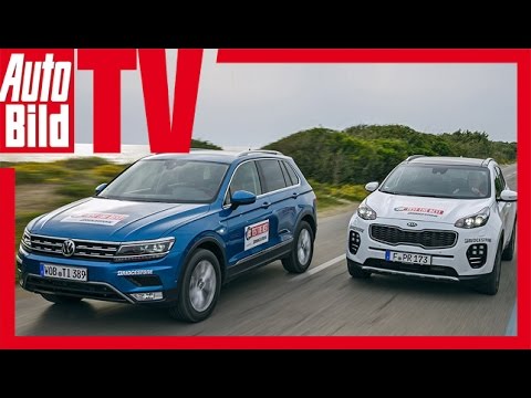 Test Kia Sportage vs. VW Tiguan - Kia versus Volkswagen SUV