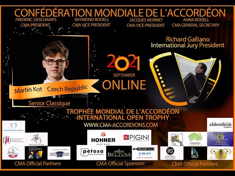 Senior Classique - round 1 - Martin Kot - Czechia - www.cma-accordions.com