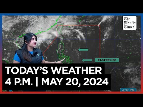 Today's Weather, 4 P.M. May 20, 2024