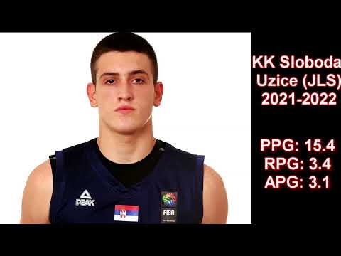 Aleksa Milosevic Highlights 21/22 (JLS KK Sloboda Uzice)