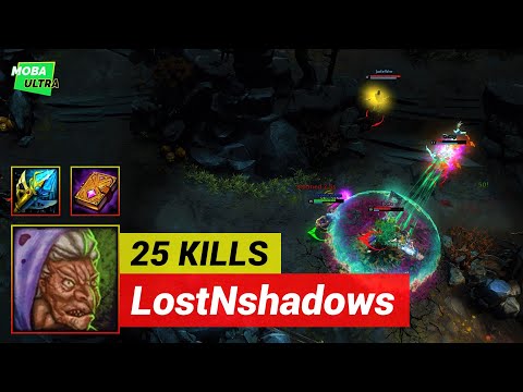 HoN Wretched Hag STAFF OF THE MASTER with GRIMOIRE OF POWER