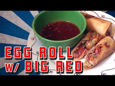 Egg Roll w/ Big Red Sauce - HEB Cooking Challenge