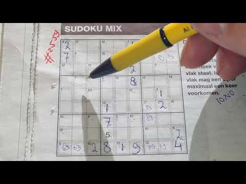 With 2 given numbers. Are you ready? (#2559) Killer Sudoku puzzle. 03-31-2021 part 3 of 3
