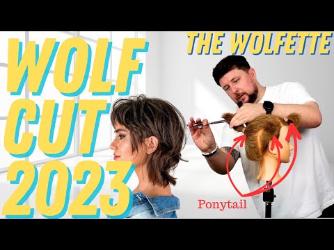 The WOLFette haircut in 5 minutes summer trend how to...