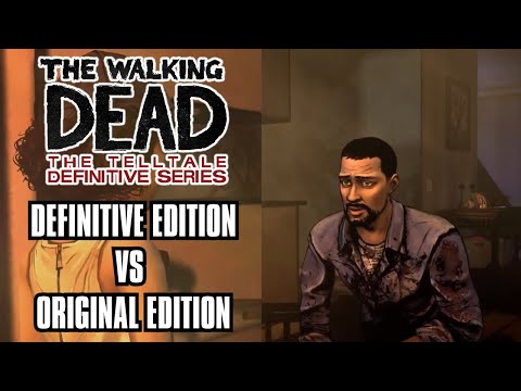 The Walking Dead: The Telltale Definitive Series vs The Walking Dead Graphics Comparison