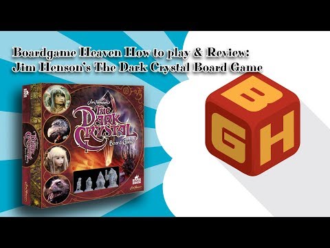 Boardgame Heaven Unboxing, How To Play & Review: Jim Henson's The Dark Crystal: Board Game