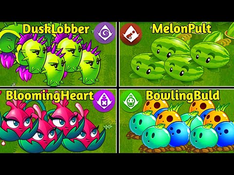 Random 4 Best Plants Battles - Which Plants Will Win? - PvZ2 Plants vs Plants