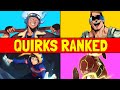 Top 8 MOST POWERFUL Quirks! / My Hero Academia Vigilantes