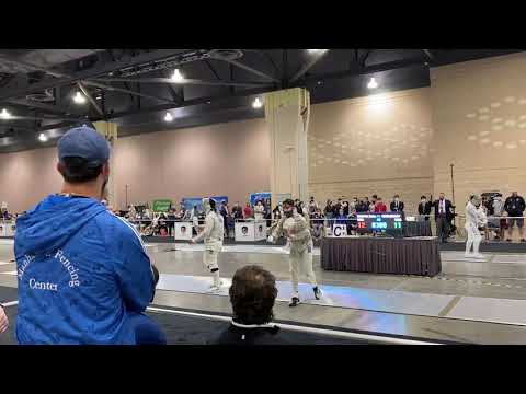 American Championships 2021 SMS - L16 - Zaheer Booth v Dawson Sieradzky (Partial)