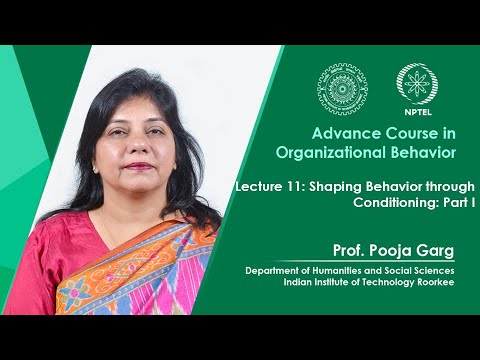 Advance Course in Organizational Behavior Promo Video By Prof Pooja Garg