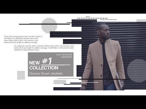 Fashion Slideshow - Modern Glitch After Effects Templates