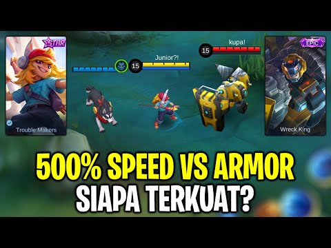 POPOL KUPA VS JOHNSON - ATTACK SPEED VS ARMOR - MOBILE LEGENDS