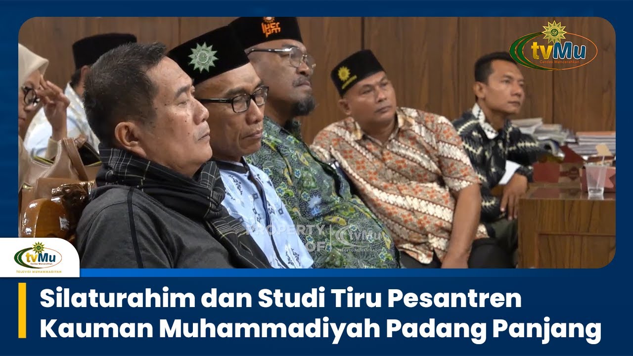 Pesantren Kauman Muhammadiyah Padang Panjang Terima Silaturahmi sekaligus Studi Tiru PDM Kabupaten Langkat