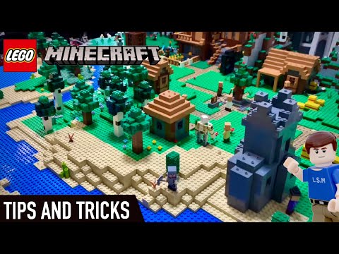 Tips and tricks for building your Lego Minecraft world