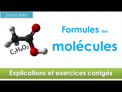 Atoms and molecules, symbols, formulas and models 🧪: middle school chemistry (grades 8 and up)