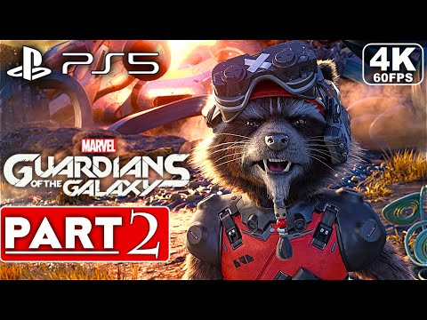 MARVEL'S GUARDIANS OF THE GALAXY PS5 Gameplay Walkthrough Part 2 FULL GAME [4K 60FPS] No Commentary