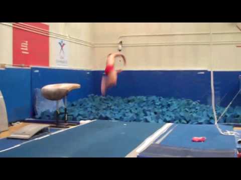 Sam Mikulak doing  Triple Double on Floor