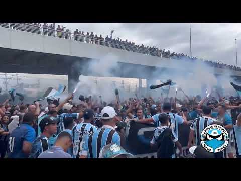 "Grêmio x Caxias - Deslocamento da Geral do Grêmio" Barra: Geral do Grêmio &bull; Club: Grêmio