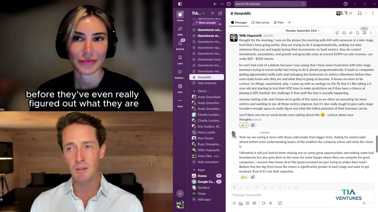 Later Stage Companies Investing Earlier