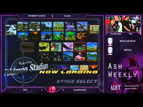 Melee Bracket ASH@WIT 4/24/15 - DBD (Sheik) vs GrandPuubah (Ganon)