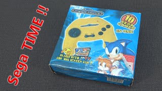Sega Megadrive "10 in 1" Retro Game Controller !
