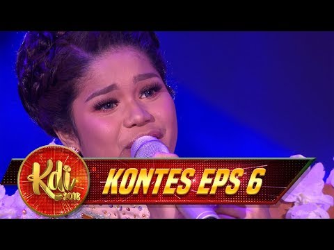 Lagunya Bikin Bergoyang! Delima Menyanyikan Lagu [ZAPIN MELAYU] - Kontes KDI Eps 6 (13/8)