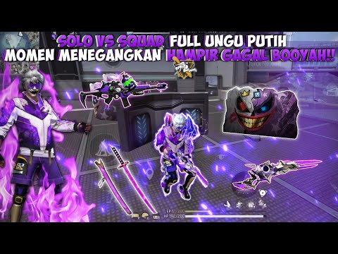 35 Kills Solo vs Full Purple Squad!! Tense Seconds Leading to the Booyah!!