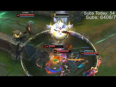 A fed level 16 Kayle really is something else