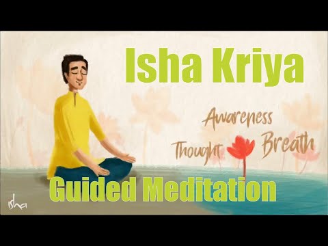 #IshaKriya | Free Guided Meditation by Sadhguru | Sounds of Isha | #Sadhguru