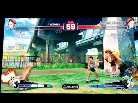 TchainizZ [Cammy] vs nonoGT75 [Cammy]  SSF4 AE 2012 Online Ranked Matches