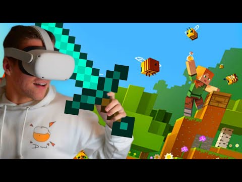 David Duggan - How to Play MINECRAFT VR on the NEW Oculus Quest 2 - Updated Walkthrough Guide + Gameplay + Graphics