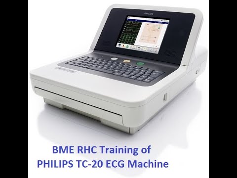 BME RHC Training of TC-20 ECG Machine (Philips)