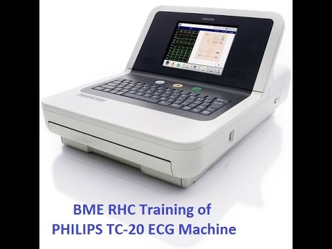 Demo/ Training video for Philips TC-20 ECG Machine
