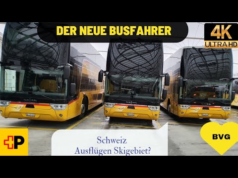 ❄️ Eine winterliche  Reise von ️ Lenzerheide nach ⛪ Chur mit dem Bus 182 ❄️