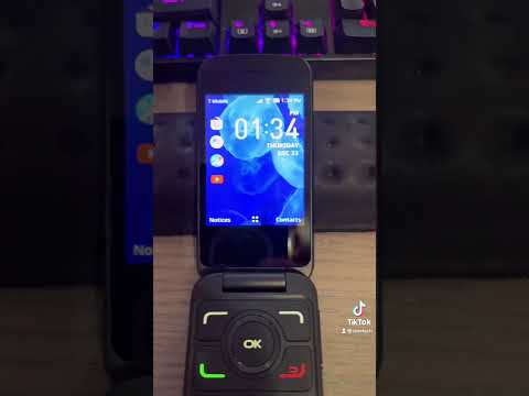 Сделайте снимок экрана на телефоне KaiOS Flip.