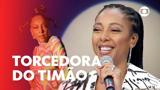 Negra Li fala da música que gravou com rapper Rincon Sapiência | Encontro Com Patrícia Poeta