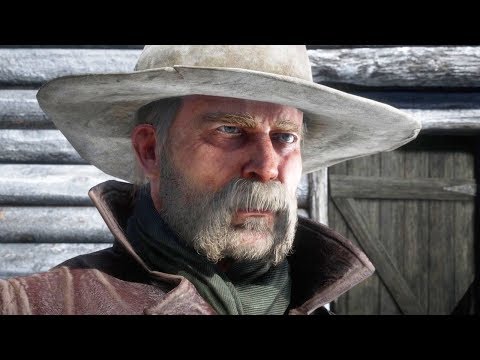 Red Dead Redemption 2 - John, Sadie and Charles find Micah (Epilogue Ending) [PC, 4K]