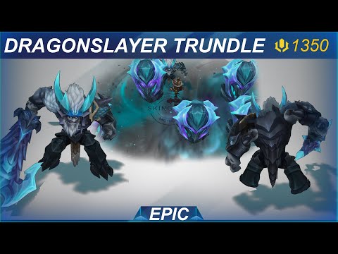 Dragonslayer Trundle Skin Spotlight | SKingdom - League of Legends